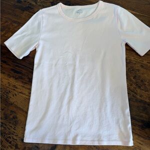 J.Crew Perfect Fit Short Sleeve Tee – Light Pink – Women’s Medium